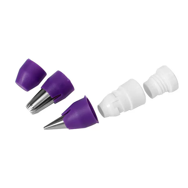 Pastry nozzle converter 1.8cm2.5cm caliber multi-function decorating connector cream cake baking tool