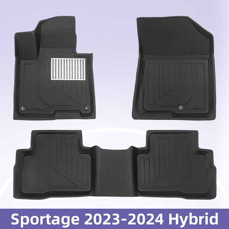 Adecuado para KIA Sportage 2023 - 2024 híbrido 3D todo el tiempo material XPE almohadilla de piso interior