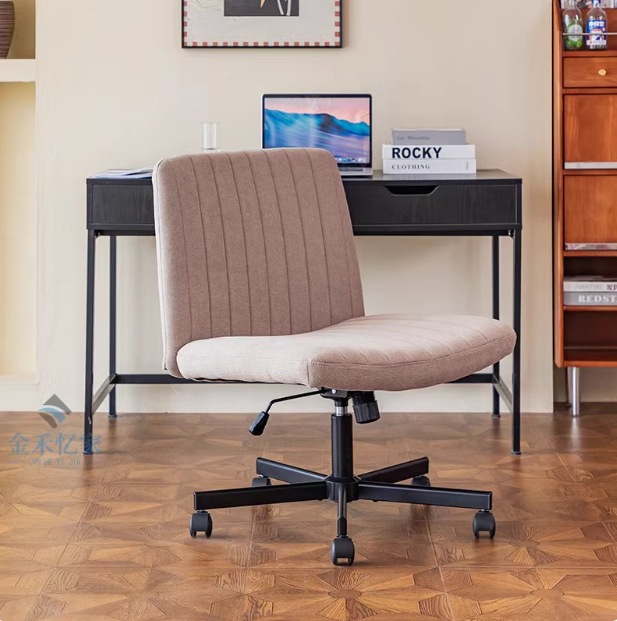 브라운 [린넨 - 블랙 도르래 발