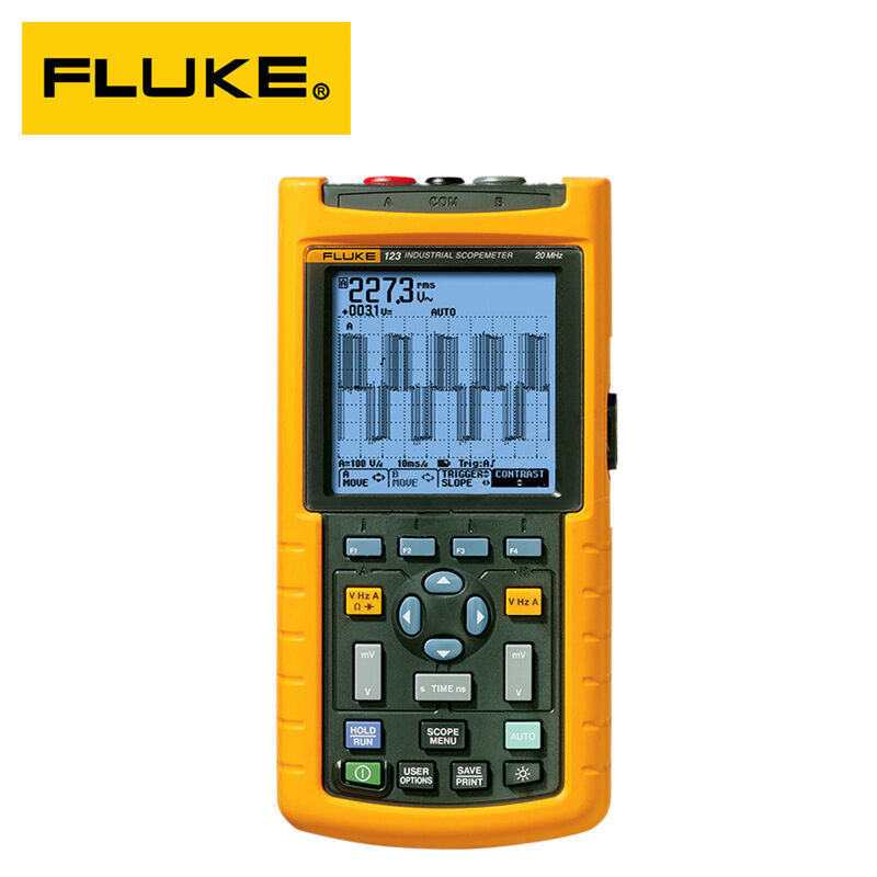 美国福禄克FLUKE124/007 f124/007S万用示波表工业用手持式示波表