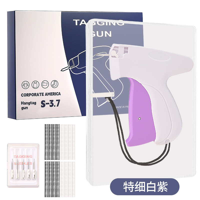 Quick Clothing Fixer pistola de costura herramienta de costura de ropa etiqueta etiqueta pistola de aguja de goma fijador de edredón