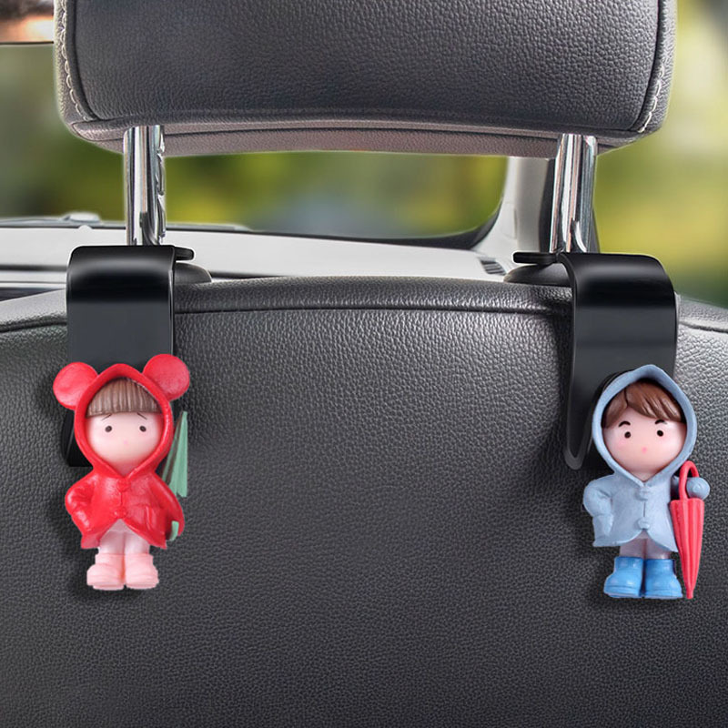 Suministros de decoración de automóviles Gancho de coche Red de Internet Sala de transmisión en vivo Regalo Paraguas Chica Dibujos animados Coche Asiento Gancho