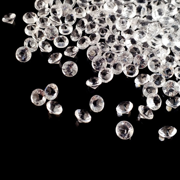 Acrylic transparent diamond