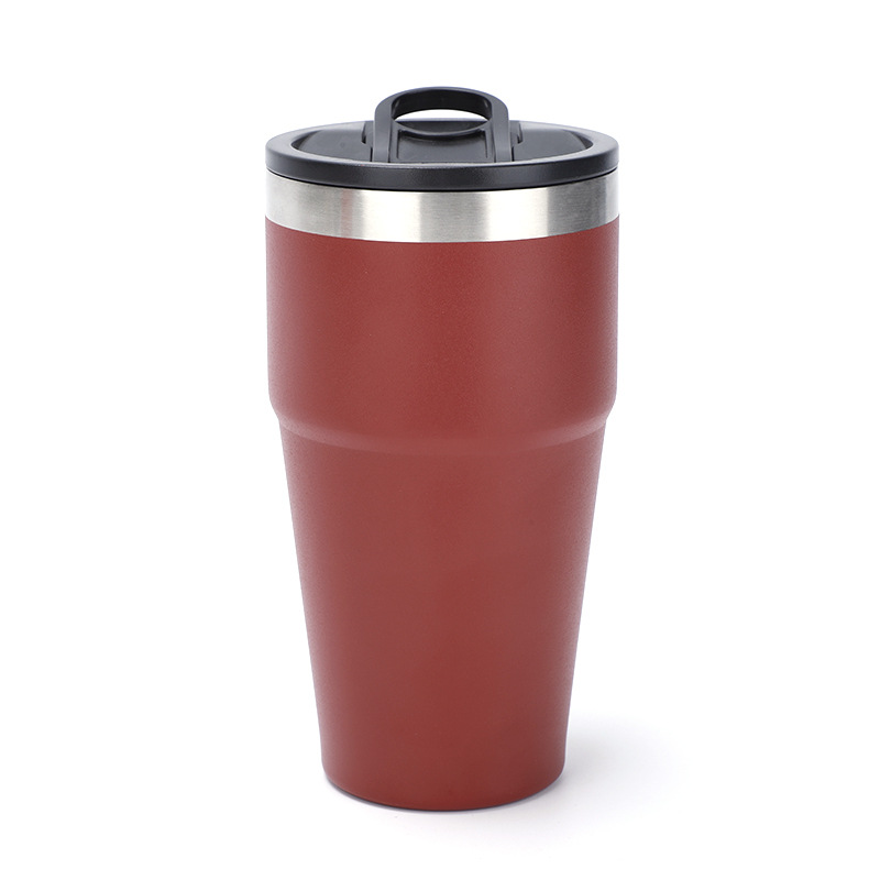 Fábrica de suministro directo 304 taza de acero inoxidable portable taza de automóvil taza de aislamiento frío taza de hielo al por mayor personalizada