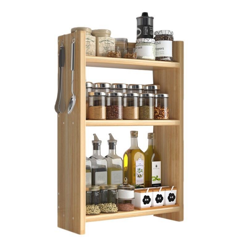 Estante de condimento de encimera de cocina de esquina pequeño estante estrecho estante de cocina multicapa estante de almacenamiento de condimentos de sal y aceite estante de almacenamiento