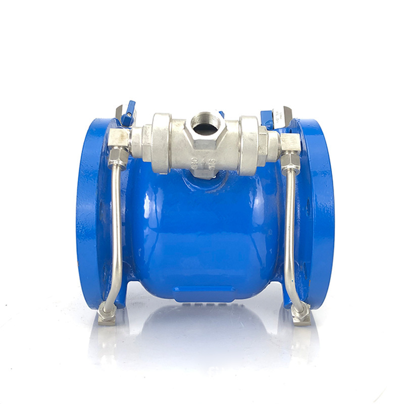 LHS743X 低阻力倒流防止器 LHS743X-10Q 球墨铸铁倒流防止器法兰