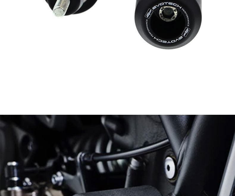 Suitable for Yamaha Mt07 Fz07 Xsr700 13-24 Years Modified Body Bumper Ep Anti-Fall Ball Glue