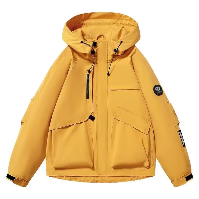 Primavera nueva ropa de asalto marca de moda juvenil chaqueta al aire libre chaqueta primavera y otoño chaqueta a prueba de viento a prueba de lluvia humedad transfronteriza