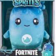 跨境新品fortnite sprites plush 游戏周边精灵毛绒玩偶公仔
