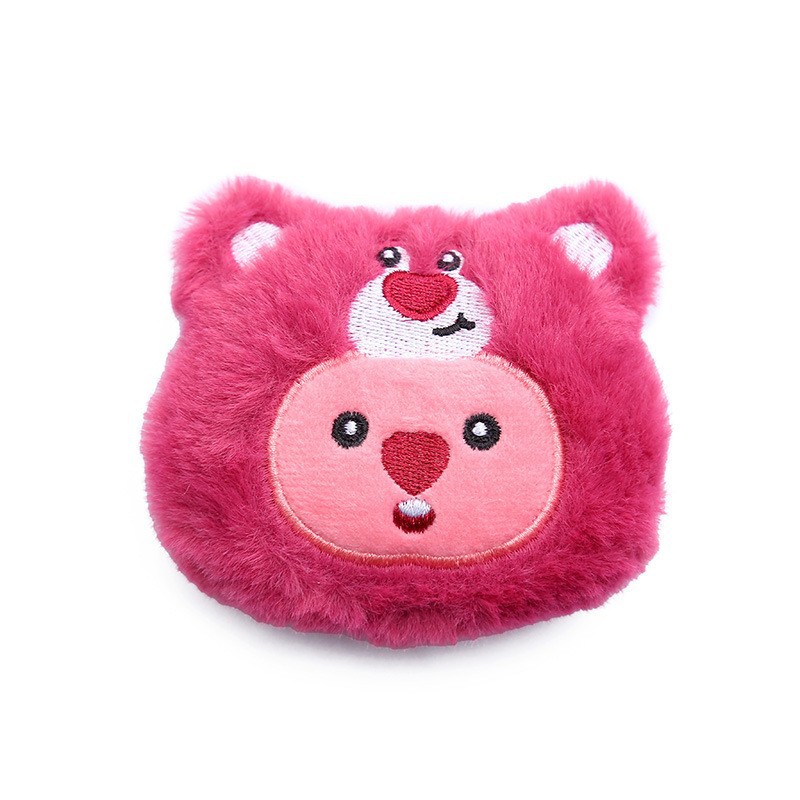 한국어 비버 면화 인형 DIY 어린이 신발과 양말 장식 인형 플러시 브로치 스카프 의류 액세서리 도매