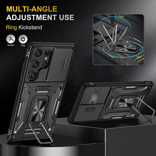 Applicable to Samsung S25 Ultra phone case, push window S24 Ultra full cover, S23 FE anti-fall, S22 protective cover