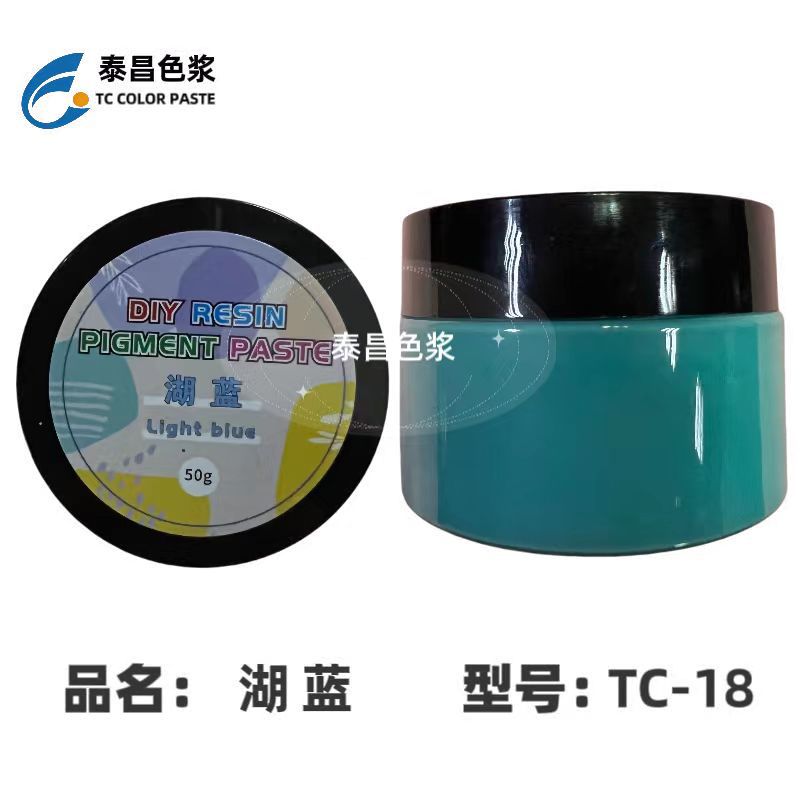 TC-18 글루 컬러 크림 레이크 블루, 오픈 병 50g