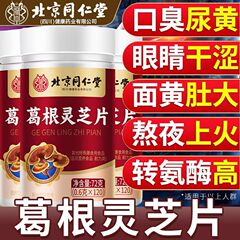 北京同仁堂葛根霊芝片は夜更かしして残業して肝臓を傷つけます。