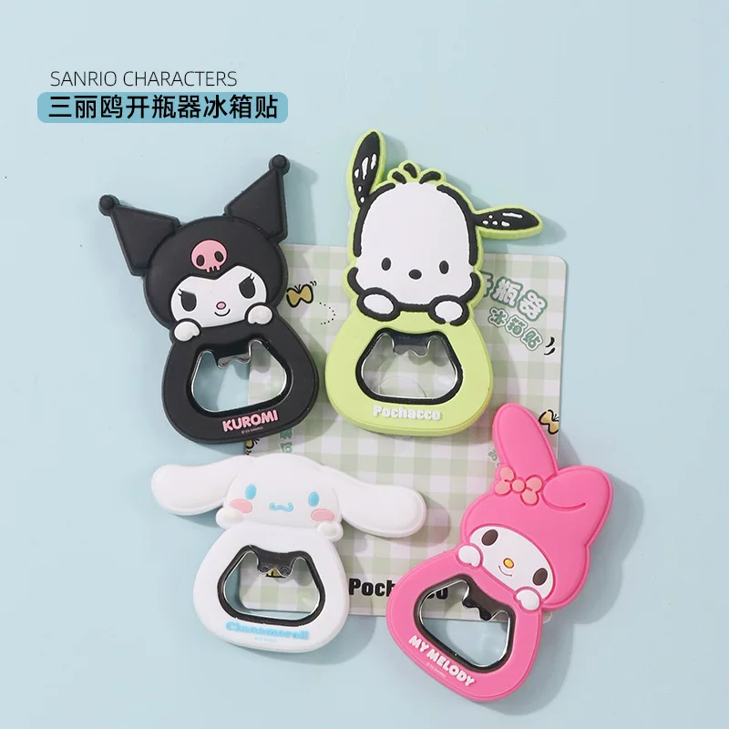 Miniso, sanrio, bottle opener, fridge magnet