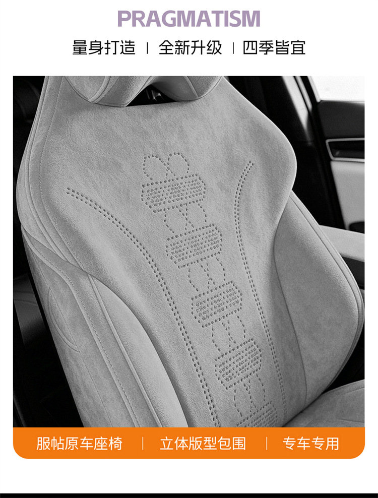 Suitable for 2026-2025 Byd Song Plus New Energy Vehicle Seat Covers, Rams Full-Coverage Seat Cushions