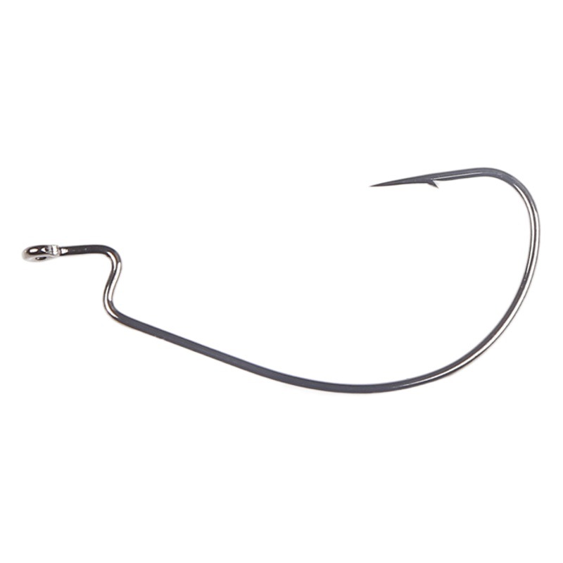 Ordinary Road Thin Strip Crank Hook Shamai Same Wide Abdominal Reinforcing Crank Hook Soft Bait Mandarin Fish Hook Dezhou Fishing Group