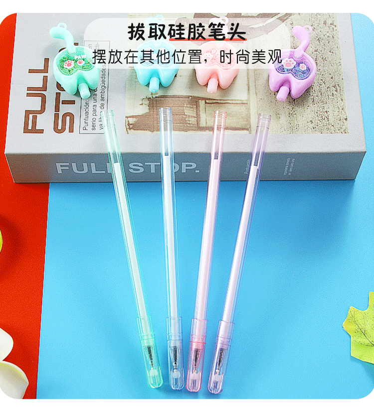 亮片猫爪中性笔_05