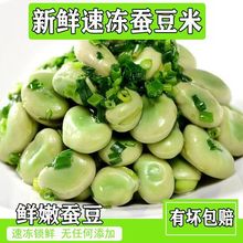 新鲜蚕豆4斤冷冻米鲜嫩罗汉豆2斤速冻胡豆青豆仁批发商用工厂代发