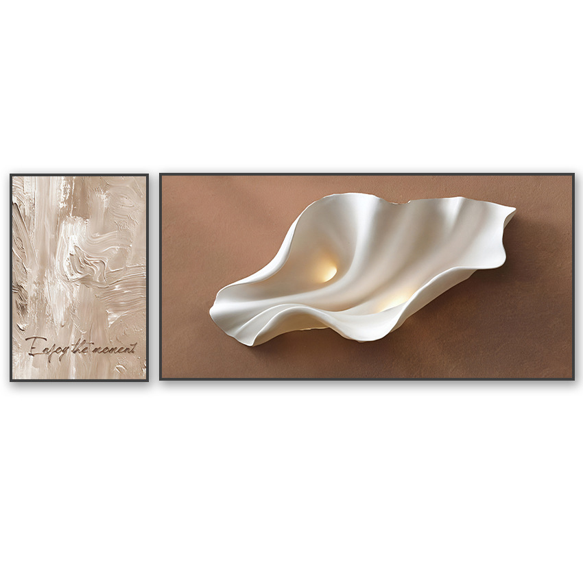 Luz de lujo de alto nivel pintura de decoración de la sala de estar estereoscópica abstracta sofá fondo pintura mural simple moderna pintura colgante