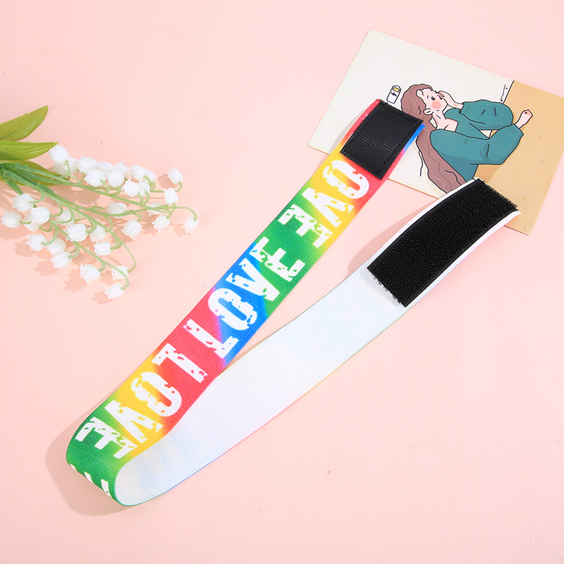 Banda para el cabello rosa roja mariposa de dos colores plata peluca borde banda de fijación Velcro ajustable banda elástica para el cabello Amazon