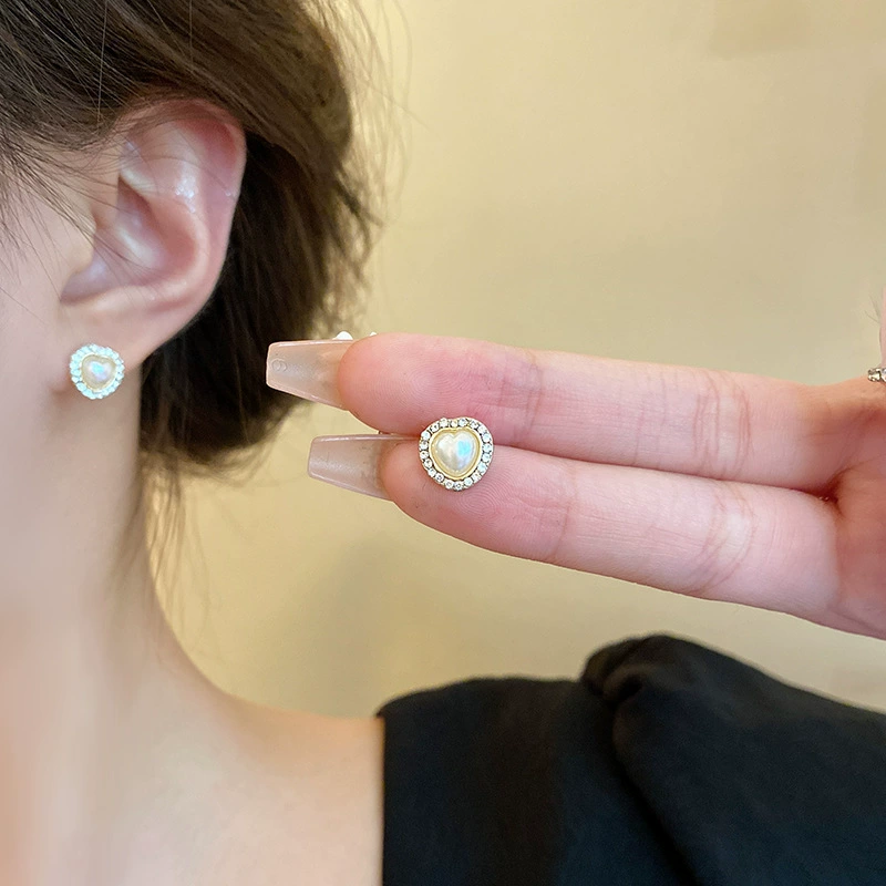 Серебряные сережки 925 пробы с цирконами, минималистичный стиль light-luxury, 2×2 см, несколько цветов