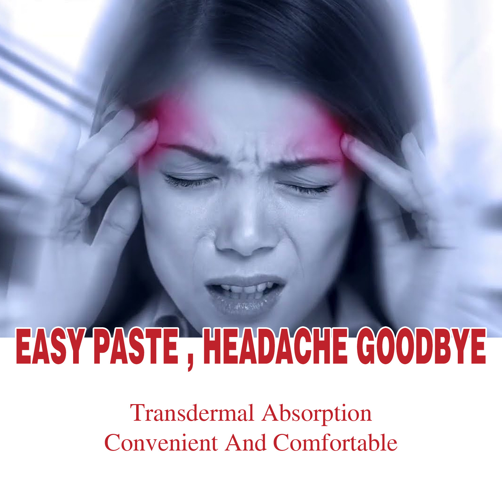 South Moon Head Soothing Patch for Mild Headache, Dizziness, Head Discomfort, and Vertigo, Body Care Acupoint Patch