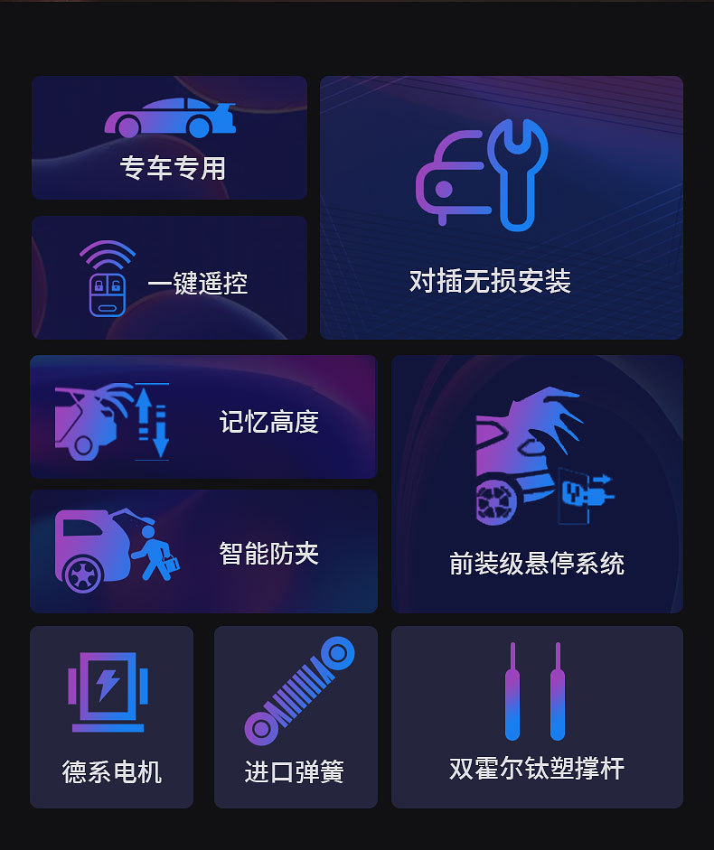 The original factory is suitable for Toyota Lingfang Weisa Corolla Ruilang BZ4X Weilanda Intelligent Electric Tailgate Kick