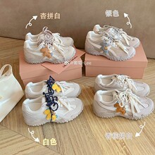 内增高8cm葡萄妈同款德训鞋女2026春季新款老爹鞋百搭休闲运动鞋