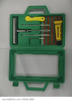Repair kit motorcycle vacuum tire tire repair tool - green-box-tire-repair-kit