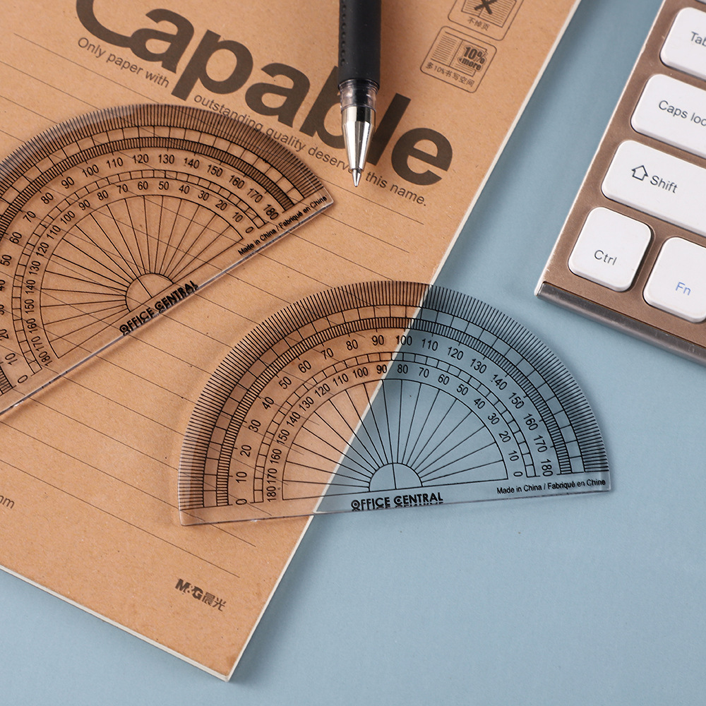 Prottacyor Double angle semicircular protractor | Wholesale Plus