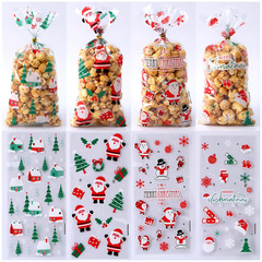 2025年クリスマスキャンディバッグOPP袋食品クッキー誕生日巾着ギフトバッグクリスマス限定
