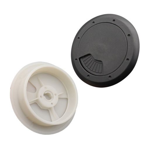 Manufacturer supplies thickened 60mm plastic cable box with dot round computer desk office desk cable cover and cable hole cover