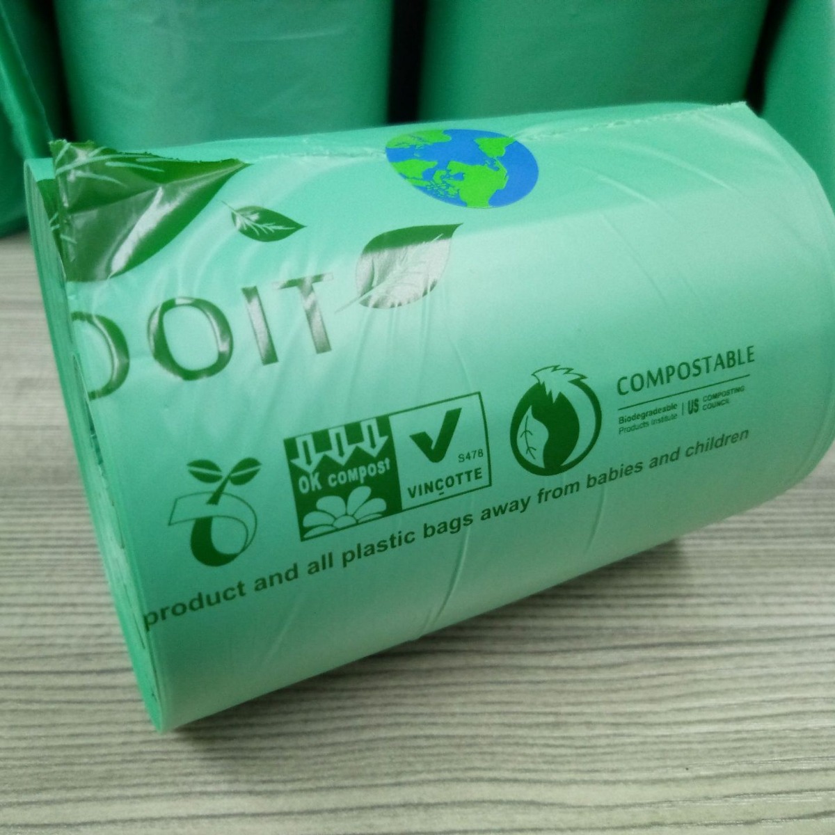 厂家生产可堆肥可降解全降解垃圾袋