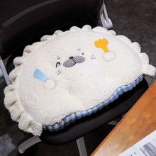 秋冬可爱海豹办公室久坐坐垫防屁股痛学生教室椅子垫地上宿舍屁垫