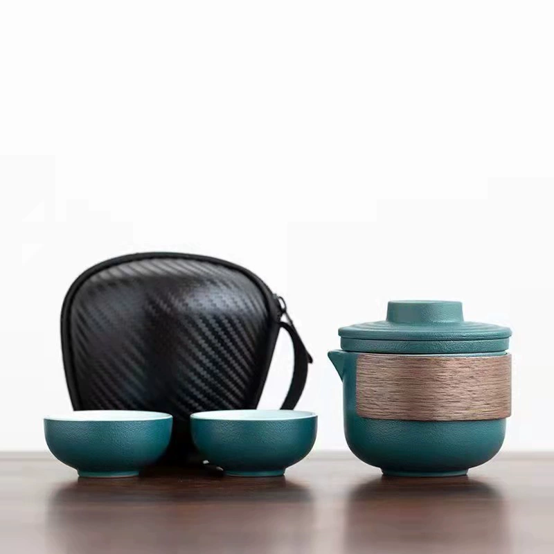 Handheld tea set for traveling, Birthday gift