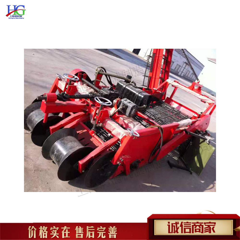 土豆收货装车一体机 马铃薯地瓜红薯收获机 农用根茎薯类收割机