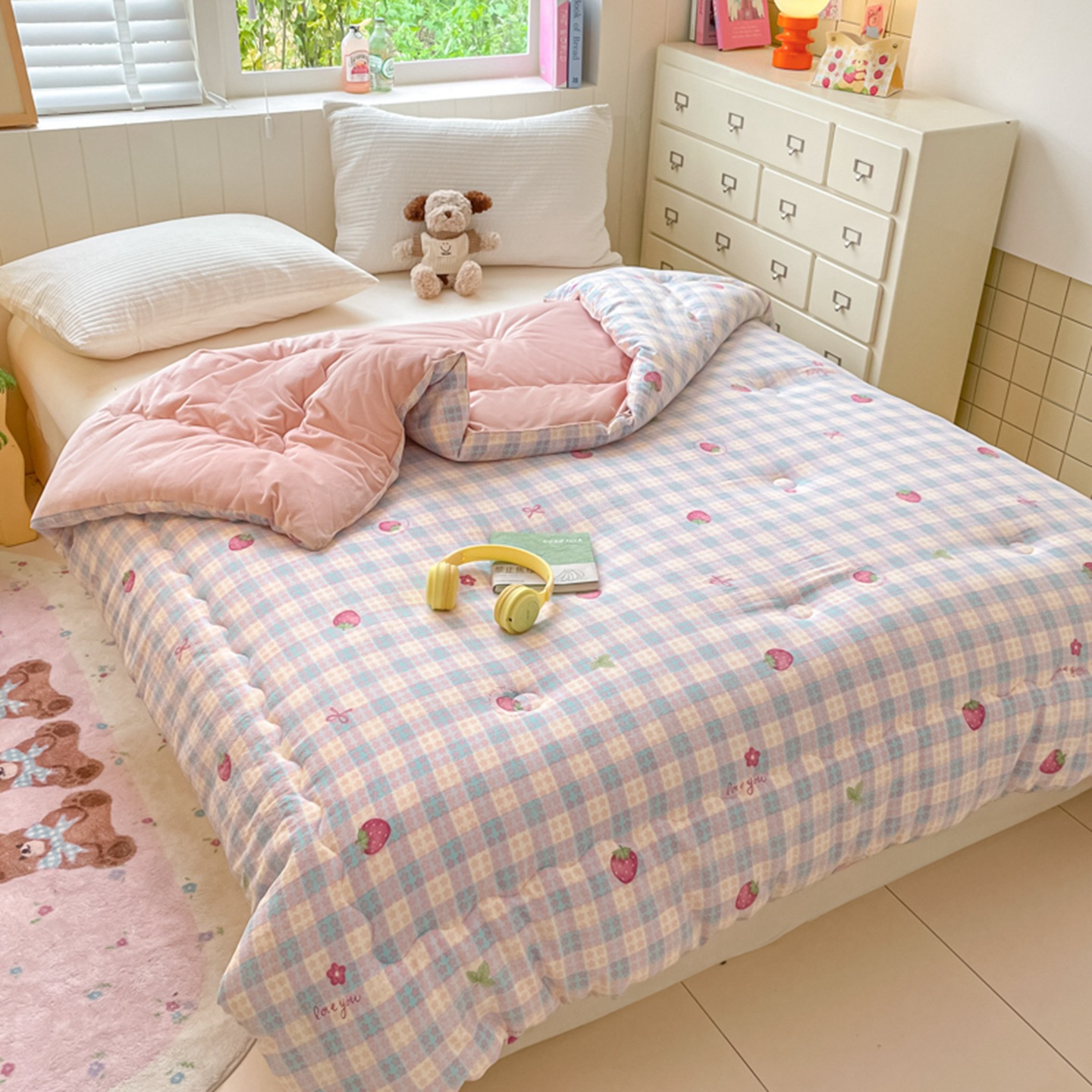 Baby edredón al por mayor edredón núcleo edredón quilted nube sensación de soja invierno cálido edredón de algodón grueso se puede personalizar image 11