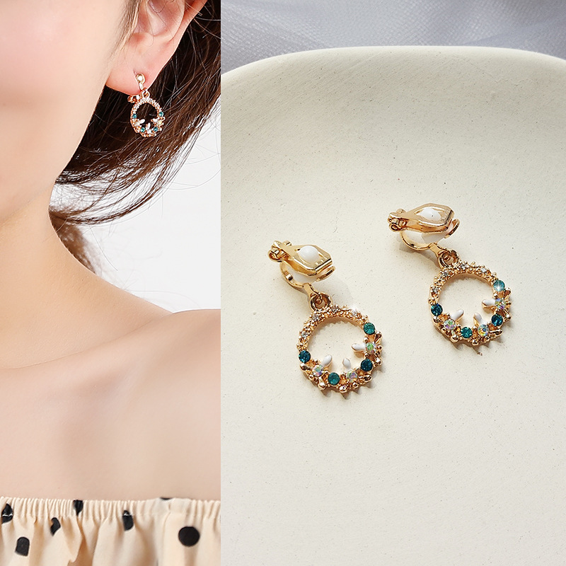 93 화환 귀 클립