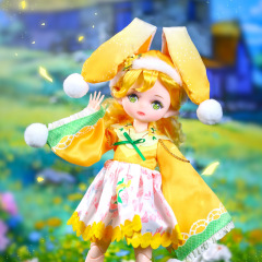 星カード夢28cm同型人形少女花言葉ノートは化粧を変える多関節少女プレゼント玩具