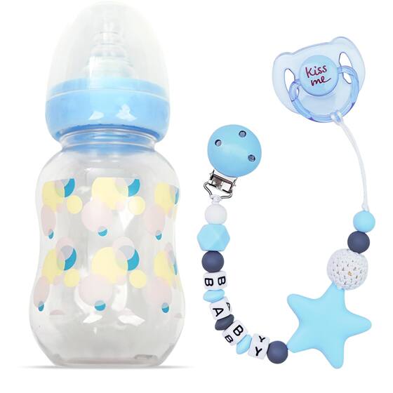 Baby bottle, pacifier, pacifier chain rebirth baby wear series for regeneration baby series toy suit