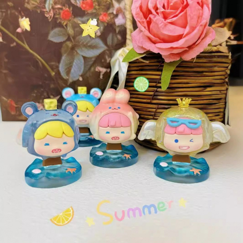 Sweet Summer Zodiac Series - ブラインドボックストレンディな手作り人形ギフトオーナメントおもちゃペンダント|undefined