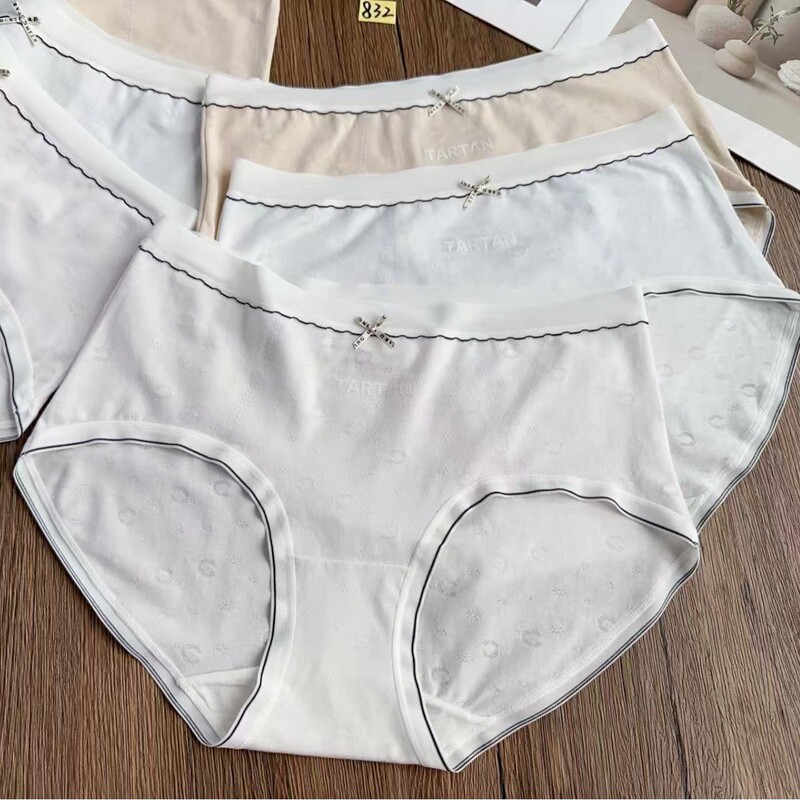 832 # Affordable Price, High Quality, Class a Cotton, Soft 60-Count Jacquard Cotton, High-End Simple Women's Underwear