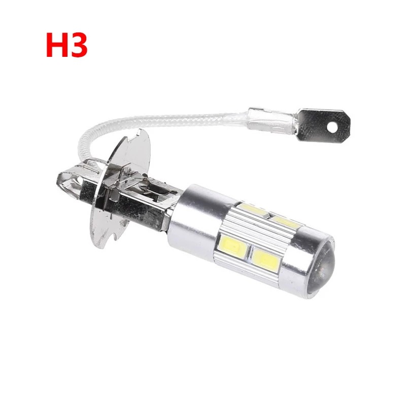 Lámpara de automóvil LED H1 5630 10SMD lámpara de niebla de automóvil de alto brillo decodificación de lámpara de niebla delantera