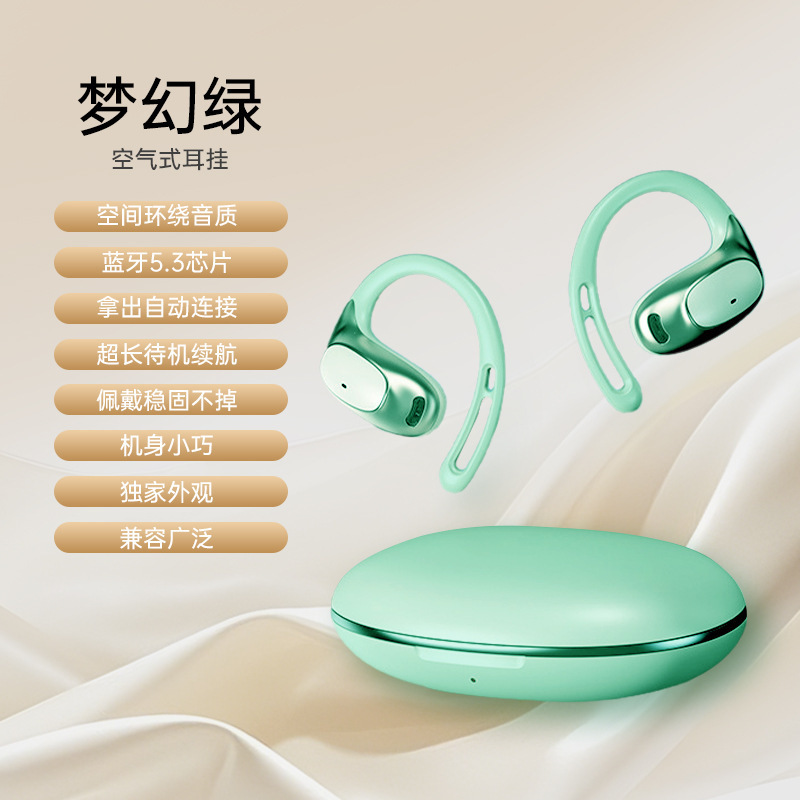 2025新型の高颜値は音を漏らさない耳かけ式bluetoothイヤホンの大電力ベルリンの声が耳に入らない|undefined