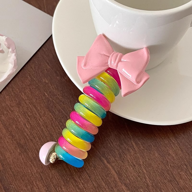 Trenza de burbuja simple japonesa, cuerda para la cabeza, mujer 2024, nueva línea telefónica de amor de alta gama, anillo para el cabello, cola de caballo, artefacto de cabello trenzado