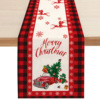 New Christmas Table Banner Amazon Home Decoration Cuepu Lauret Table cloth coffee table fabric tablet flag