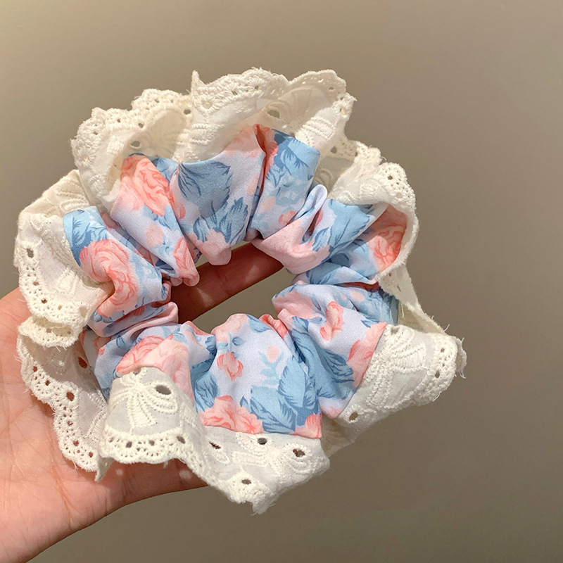 56#로즈 레이스 대장 링-블루