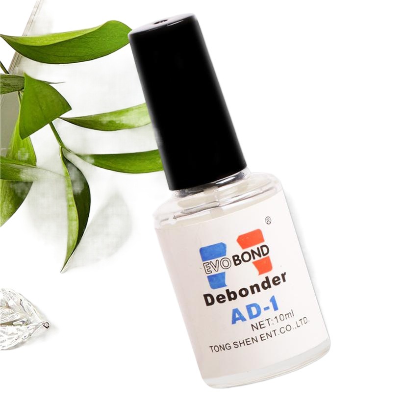 Venta al por mayor de uñas de belleza agente de desgomado especial Sol Liquid Nail Removal pieza de eliminación de pestañas falsas pegamento limpiador AD-1