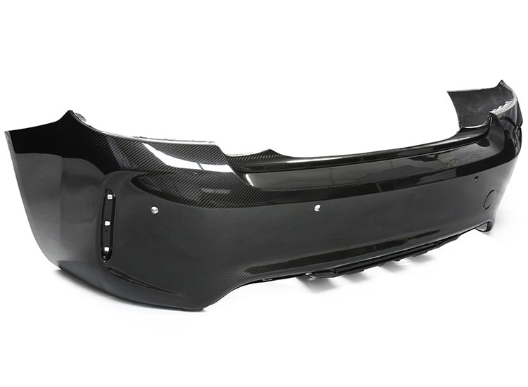 Suitable for BMW F87 M2C dry carbon fiber front bumper, rear bumper body kit, M2 Thunder Edition carbon fiber body kit