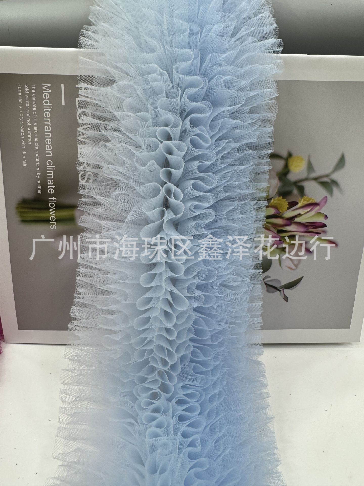 Colorido siete filas 13cm Azul